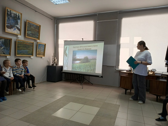Экскурсия в галерею Экскурсия в галерею.